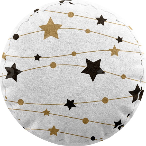 Подушка круглая Cortin «Звёздная нить»