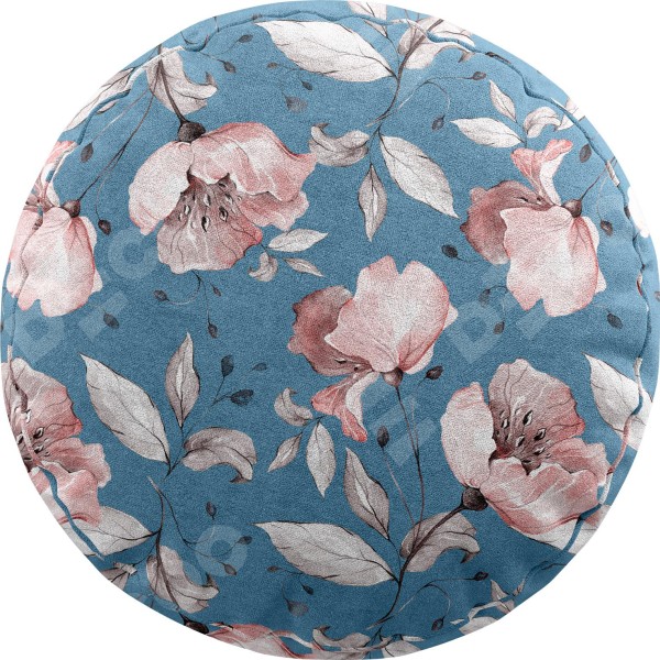 Подушка круглая Cortin «Розовая лагуна»