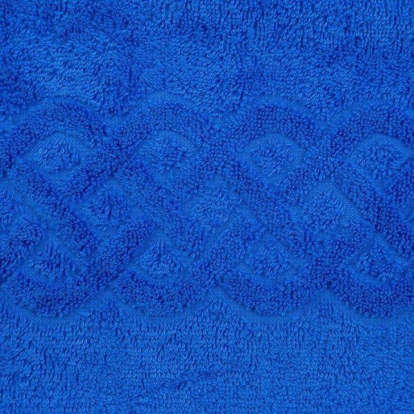 Полотенце махровое «Plait», цвет синий, 30х70 см