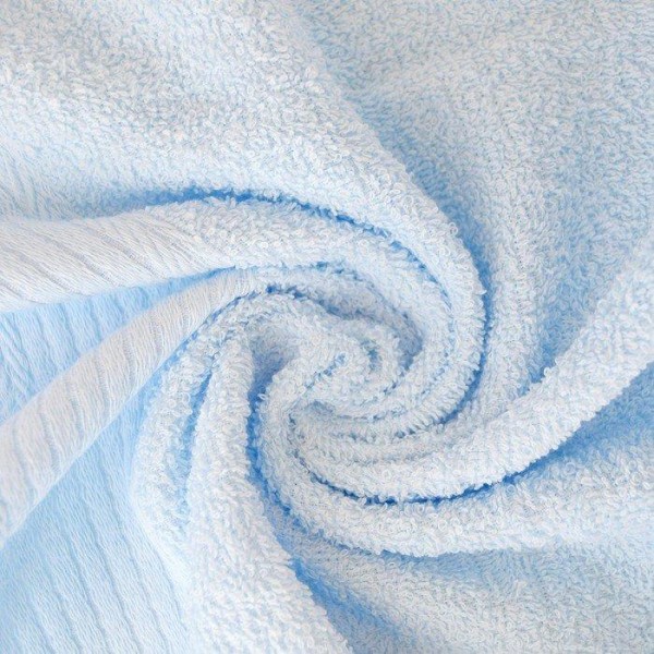 Полотенце махровое гладкокрашеное Турон Текс 70х130см, бледно-син, 325г/м, хл 100%