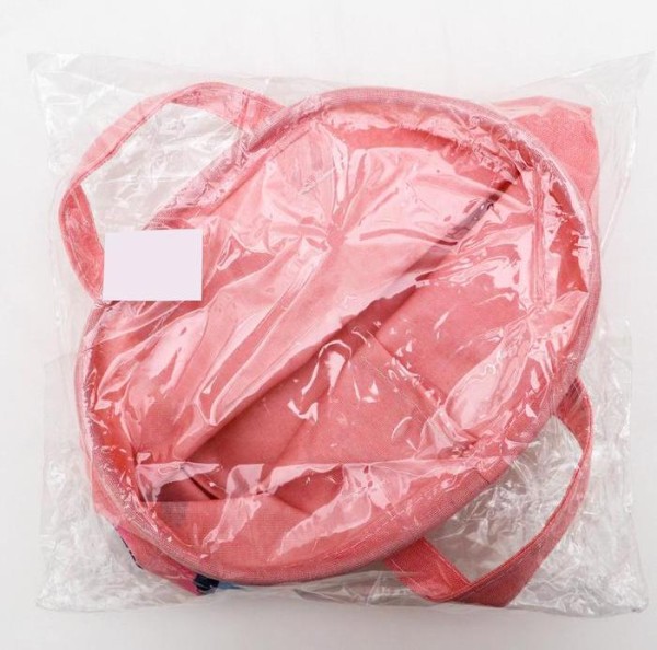 Корзина для мелочей с ручками «Кактус», 20×20×15 см, цвет розовый