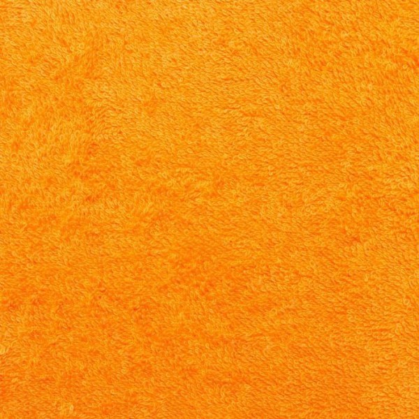 Простыня махровая гладкокрашеная 190х200 см, цвет оранжевый