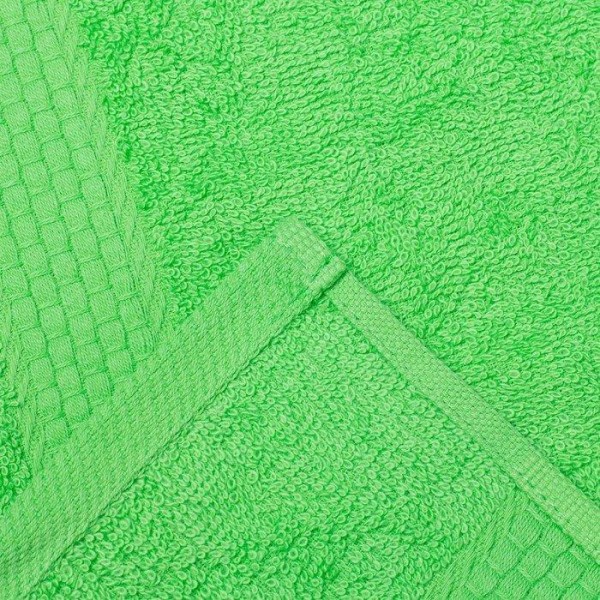Полотенце махровое гладкокрашеное «Эконом» 50х90 см, цвет салатовый
