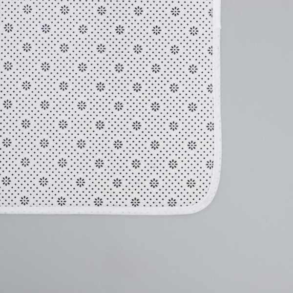 Набор ковриков для ванны и туалета Доляна «Геометрия цветов», 2 шт: 50×80, 40×50 см
