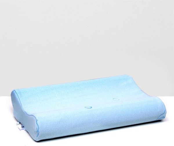 Подушка ортопедическая НТ-ПС-01, для детей, 40x25 см, валики 7/8 см