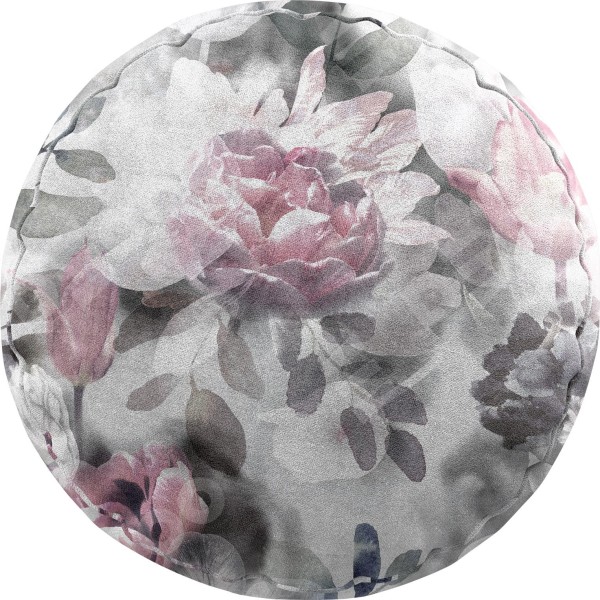 Подушка круглая Cortin «Цветочная композиция»