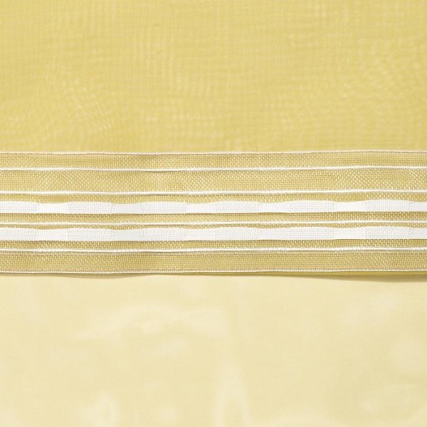 Тюль «Этель» 280×270 см, цвет оливковый, вуаль, 100% п/э