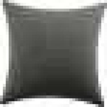 Подушка квадратная «Кортин» канвас тёмно-серый