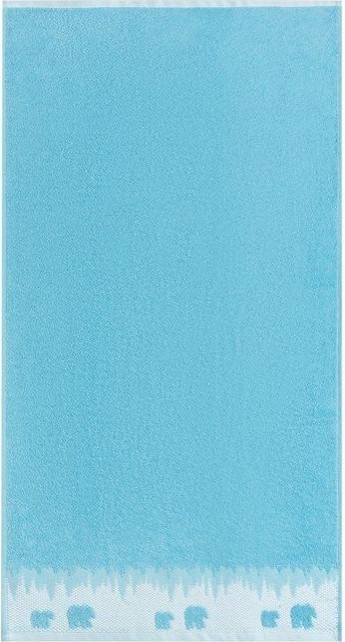 Полотенце махровое Love Life "Winter dream" 50х90 см, голубой, 100% хл, 400 гр/м2