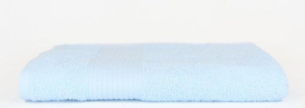 Полотенце махровое гладкокрашеное Турон Текс 50х90см, бледно-син, 325г/м, хл 100%