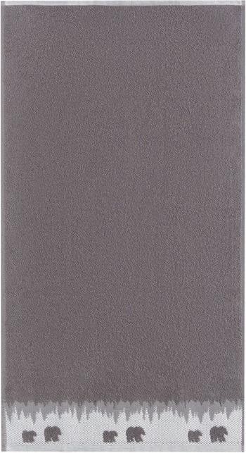 Полотенце махровое Love Life "Winter dream" 30х60 см, серый, 100% хл, 400 гр/м2