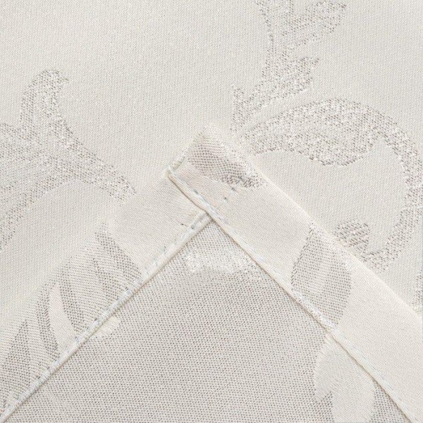 Скатерть Этель "White patterns" цвет белый, 142*283 +/-3 см, 115 ±10 гр,100% п/э