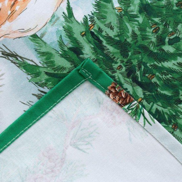 Фартук «Этель: Новогодний лес», 65 × 60 см, 100 % хлопок, саржа, 190 г/м²