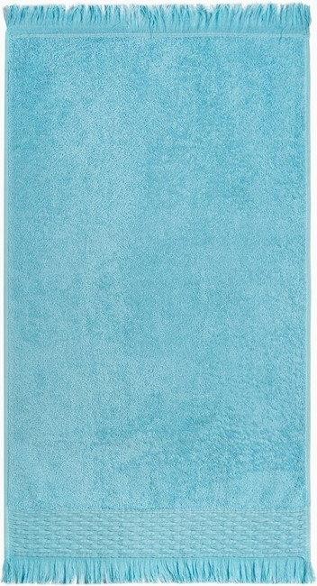 Полотенце махровое Love Life «Аморе» 50х90 см, голубой, 100% хл, 450 гр/м2