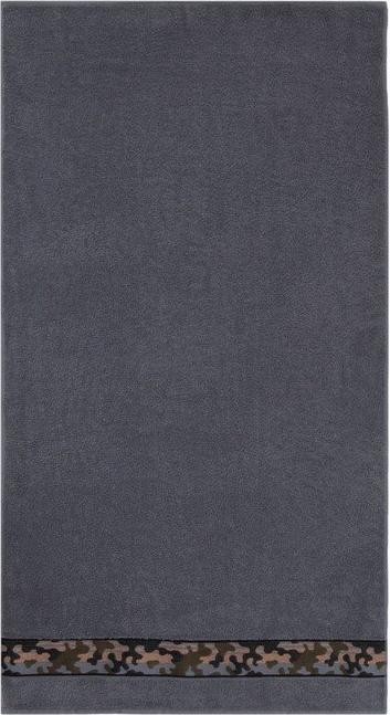 Набор подарочный Этель "Милитари Grey" полотенце 70*130 см+тапки муж 42 р-р