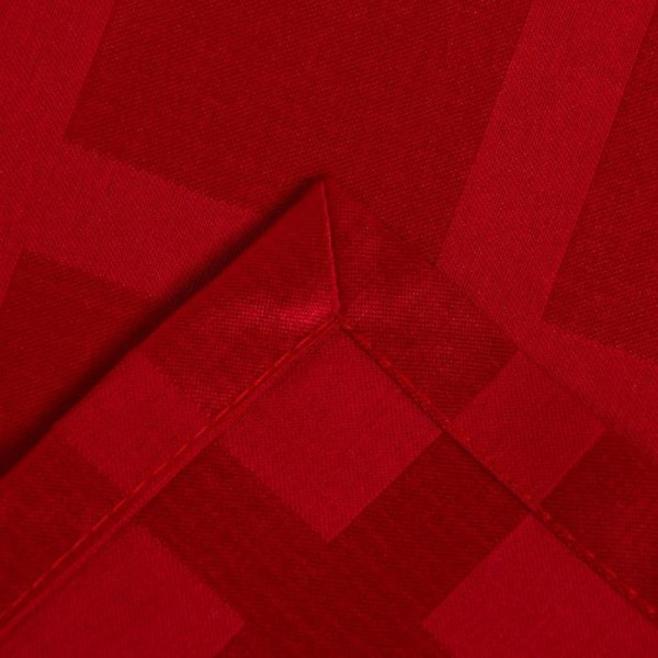 Скатерть "Этель" Geometry 150*300 +/-3см, цв.бордовый, пл. 192 г/м2, хл с ВГМО