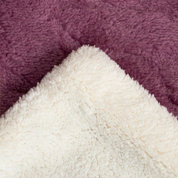Плед Этель «Ромб» 150х180 см, цвет фиолетовый