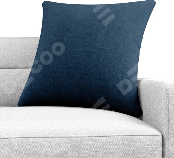 Подушка квадратная «Кортин» канвас синий