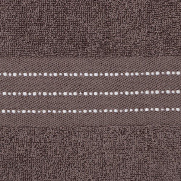 Полотенце махровое Лондон 70х140 см, серо-коричневый, хл 100%, 430г/м