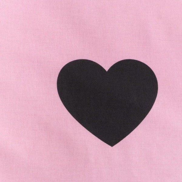 Постельное белье Этель 1.5 сп Pink heart 143*215 см,150*214 см, 70*70 см 2 шт