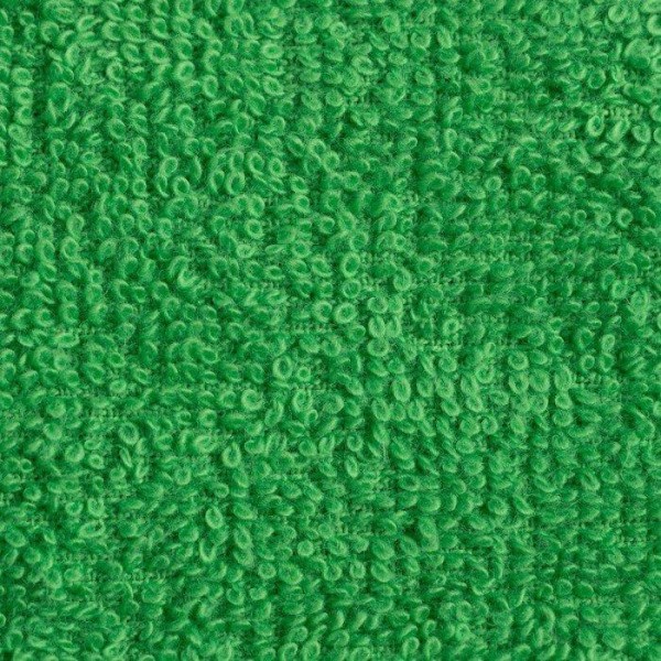 Набор махровых декоративных салфеток  зелёный, 2шт., 340 г/м2, 30х30 см