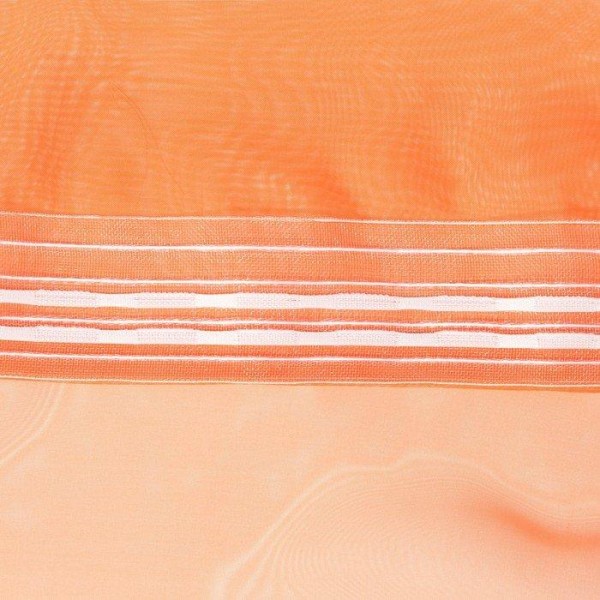 Тюль Этель 290×300 см, цвет терракотовый, вуаль, 100% п/э