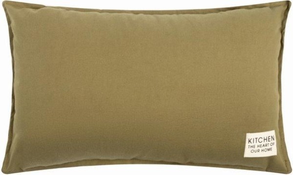 Подушка декоративная Этель, 30х50+1 см, зеленый, 100% хлопок