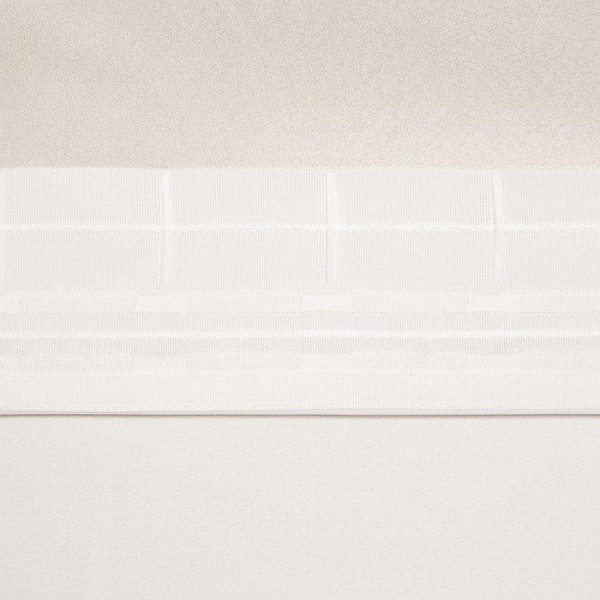 Штора портьерная «Этель» 270×300 см, двусторонний блэкаут, цвет Белый, пл. 240 г/м², 100% п/э