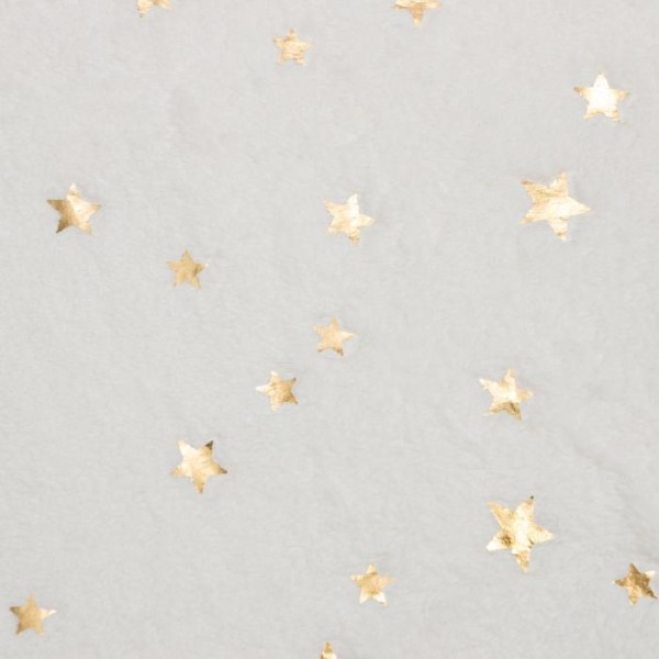 Плед с рукавами Этель "Золотые звезды" 150*200 см,100% п/э, корал-флис 220 гр/м2
