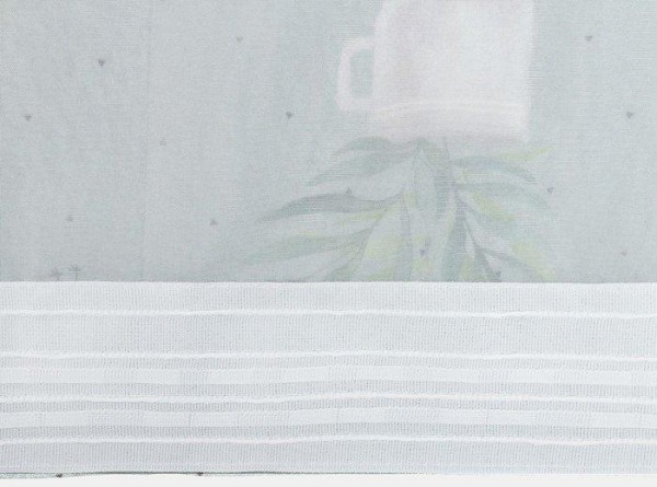 Тюль с подхватом и ламбрекеном "Садовая романтика" 250х200см, 100% п/э, вуаль