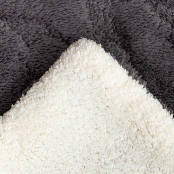 Плед Этель «Ромб» 200х220 см, цвет серый