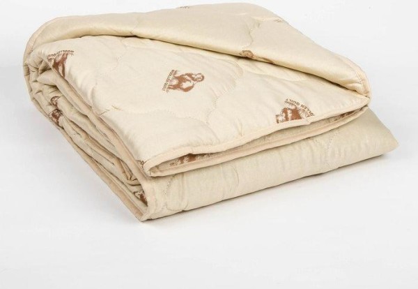 Одеяло Адамас «Овечья шерсть», размер 172х205 ± 5 см, 300гр/м2, чехол п/э