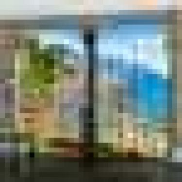 Фотошторы «Вид на залив», размер 150х260 см-2 шт., габардин