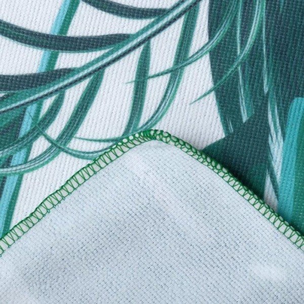 Полотенце пляжное в сумке Этель "Тропики", 70*140 см, микрофибра, 100% п/э