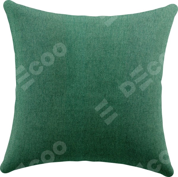Подушка декоративная Cortin, твид зелёный, 40х40 см