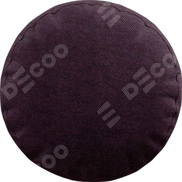 Подушка круглая «Кортин» лён димаут фиолетовый