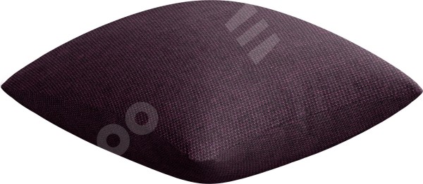 Подушка квадратная «Кортин» лён димаут фиолетовый
