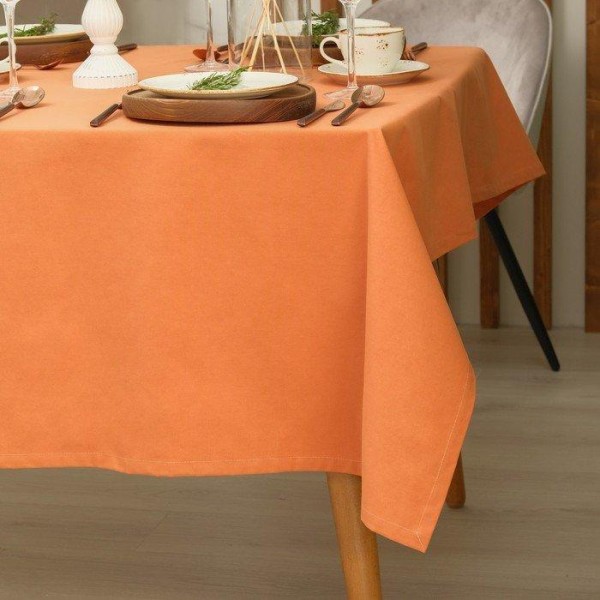 Скатерть Этель Kitchen 150х110 см, цвет оранжевый, 100% хл, саржа 220 г/м2