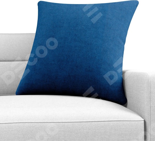 Подушка декоративная Cortin, вельвет синий, 40х40 см