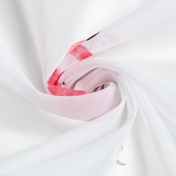 Комплект тюлей "Этель" Happy flamingo, 145*260 см-2 шт, вуаль