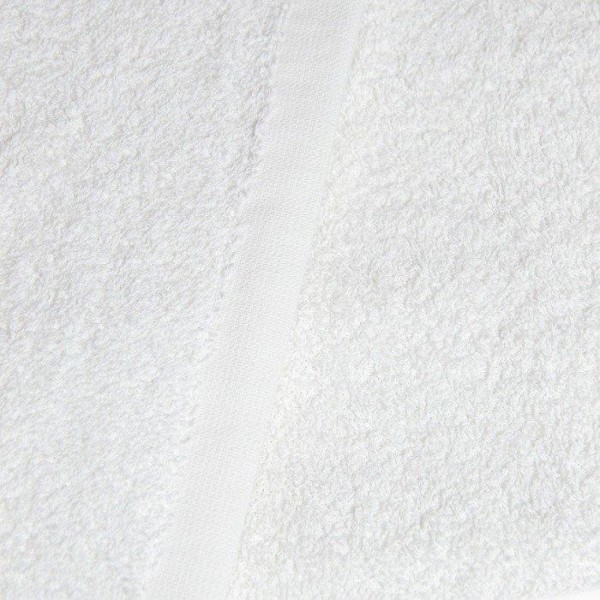 Полотенце махровое 70х140см, белый, 400г/м², 100% хлопок