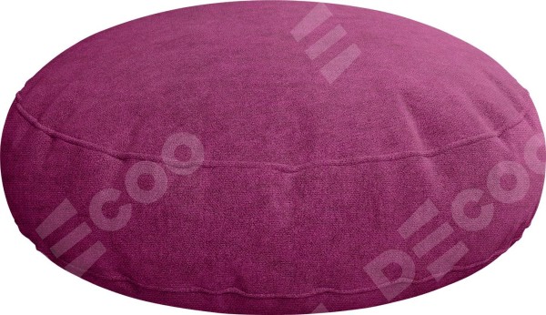 Подушка круглая Cortin вельвет фиолетовый