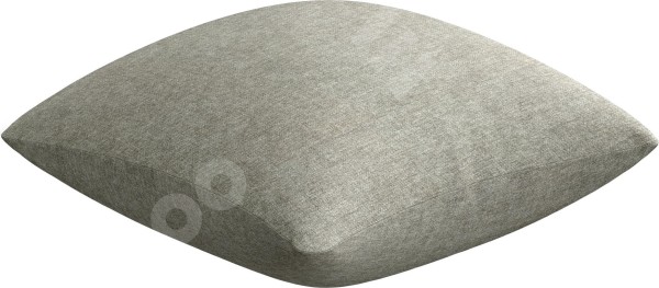 Подушка декоративная Cortin, лён кашемир серый, 40х40 см