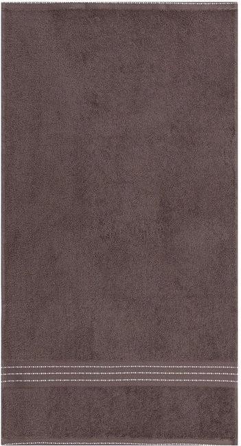 Полотенце махровое Лондон 70х140 см, серо-коричневый, хл 100%, 430г/м