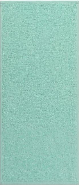 Полотенце махровое «Радуга» цвет ментол, 100х150, 295 гр/м