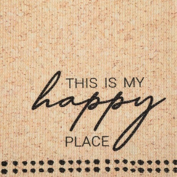 Салфетка на стол "This is my happy place"