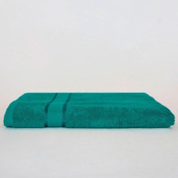 Полотенце махровое гладкокрашеноеТурон Текс, размер 50х90 см, цвет изумруд, 360 г/м, хлопок100%