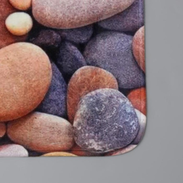 Коврик Доляна «Камни следы», 40×60 см