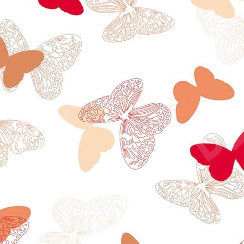 Ткань: Бабочки 03