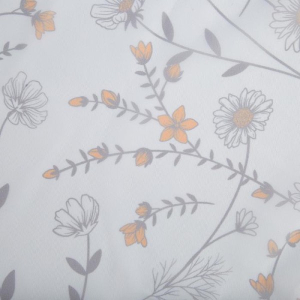 Комплект тюлей "Этель" Полевые цветы, 145*260 см-2 шт, 100% п/э